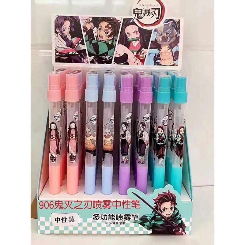 Caneta Demon Slayer Com Spray | Shopee Brasil