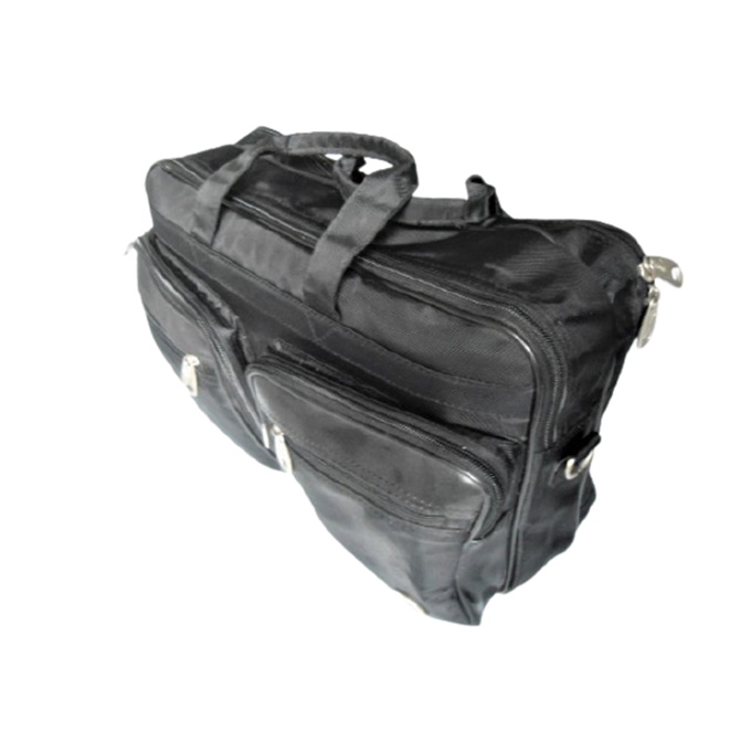 Pasta Bolsa Tonin Para Documentos Ou Notebook Preta De Nylon
