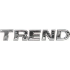 Letreiro Emblema Trend Gol G5 Voyage Fox Cromado