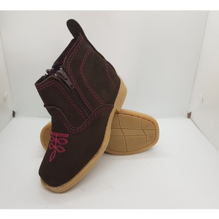 Bota Botina Botinha Infantil Masculina Feminina Menina Menino Country Sapato Texana Couro Legitimo