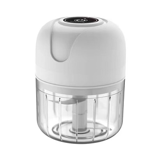 250ml Mini Processador Elétrico de Alimentos Portátil Carne Vegetais Recarregável USB Biv…