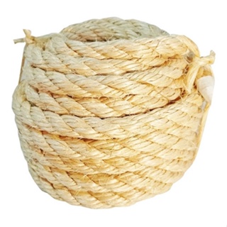 Corda Sisal 14mm 10 Mts Acabamento Fino Resistente Artesanato Decoração em Oferta na Shopee