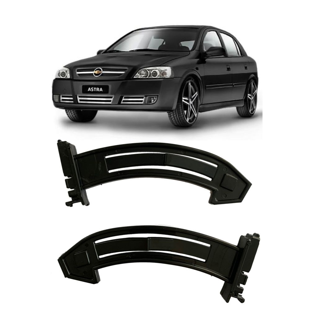 Par Alça Braço Limitador Suporte Preto Tampa Porta Luvas GM Astra 1999/2012 em Oferta na Shopee