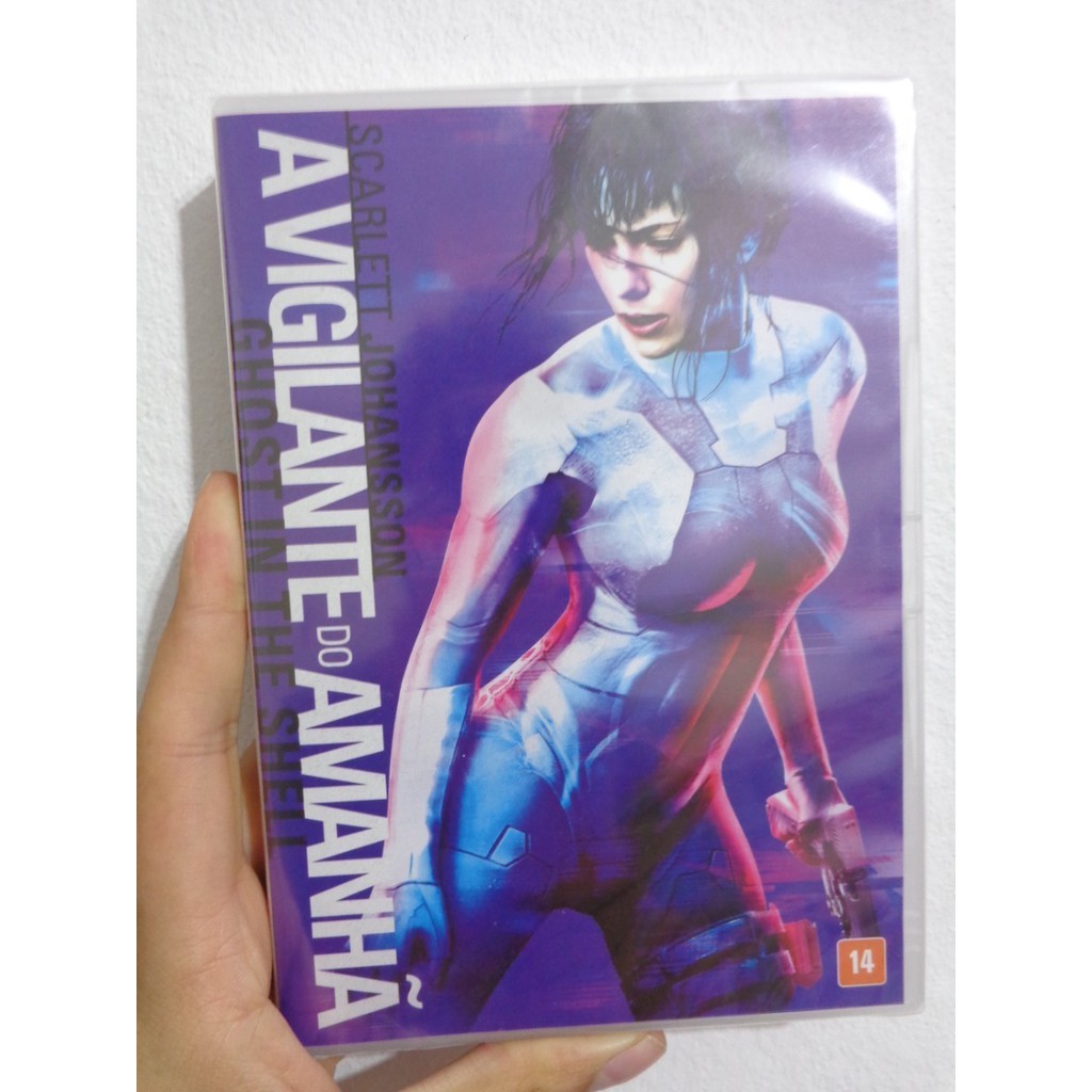 A Vigilante Do Amanhã - Ghost In The Shell Dvd Lacrado