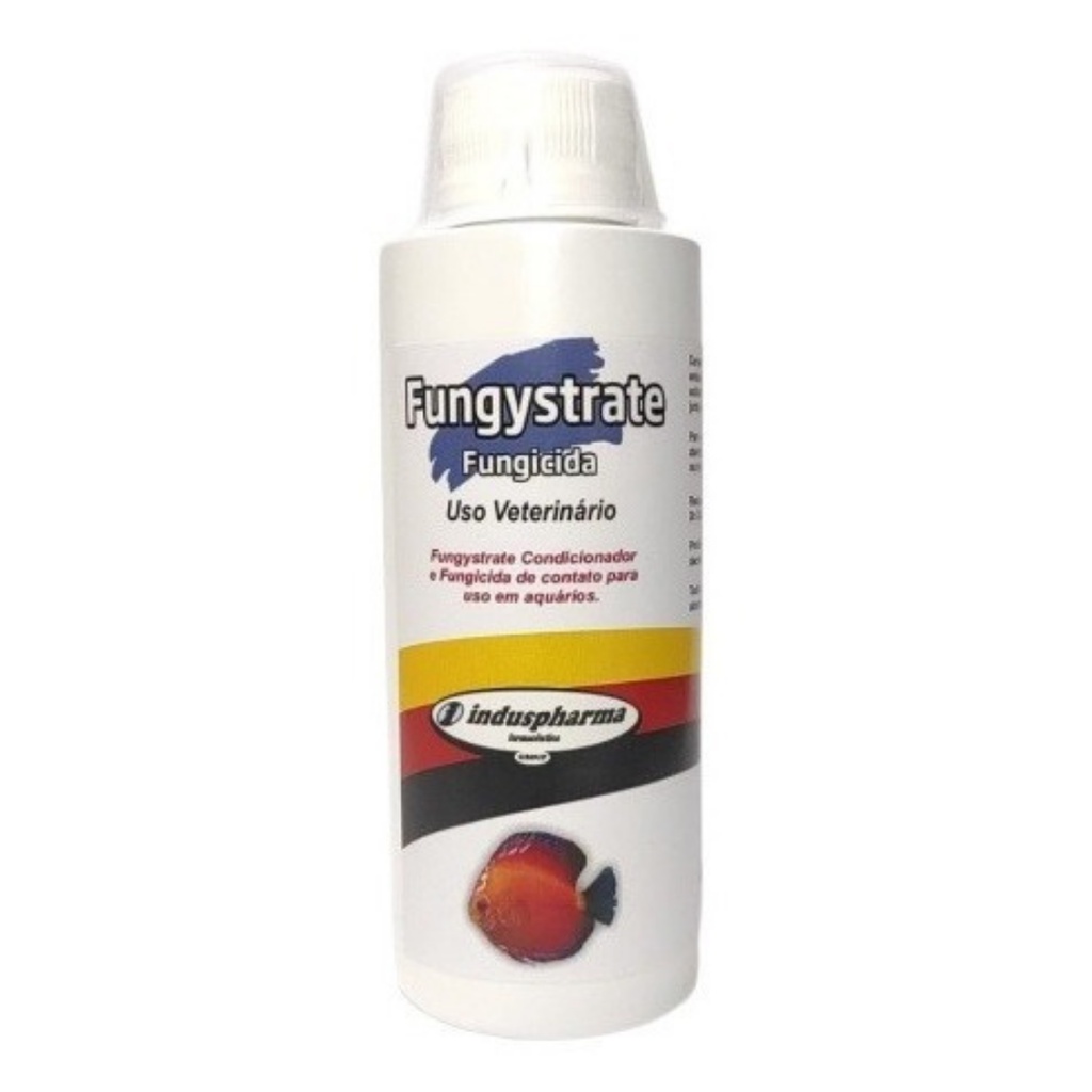Fungystrate Induspharma 30ml / 100ml - Fungicida Para Peixe Aquario