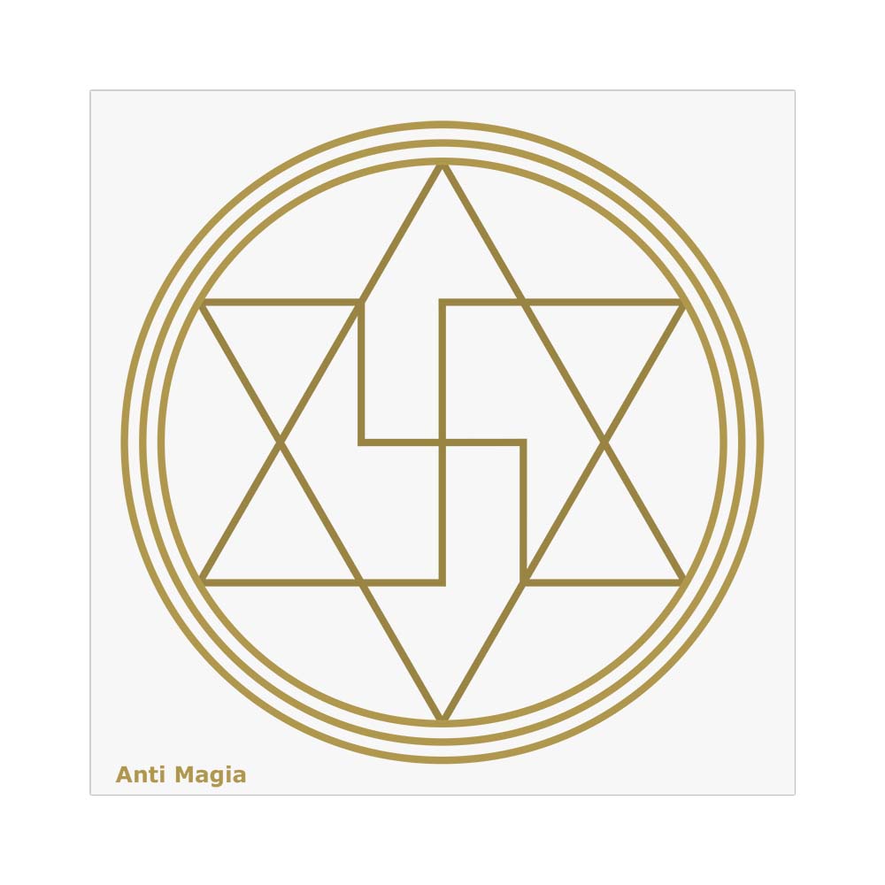 Placa Radiônica Anti Magia Gráfico Feng Shui em Oferta na Shopee