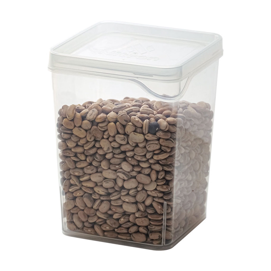 Pote Quadrado Modular 1,2 Litros Nitron em Oferta na Shopee