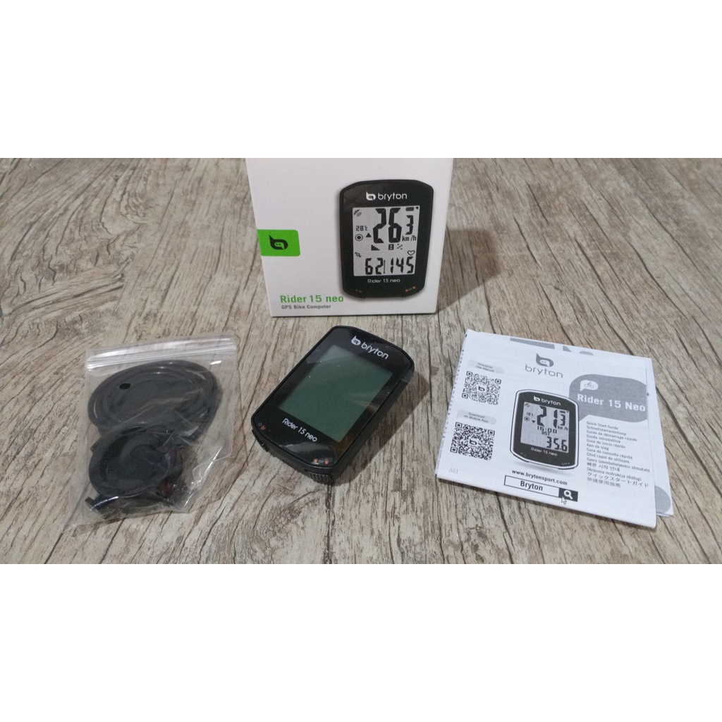Gps Bryton Rider 15Neo Usb Bluetooth Ciclocomputador Bike