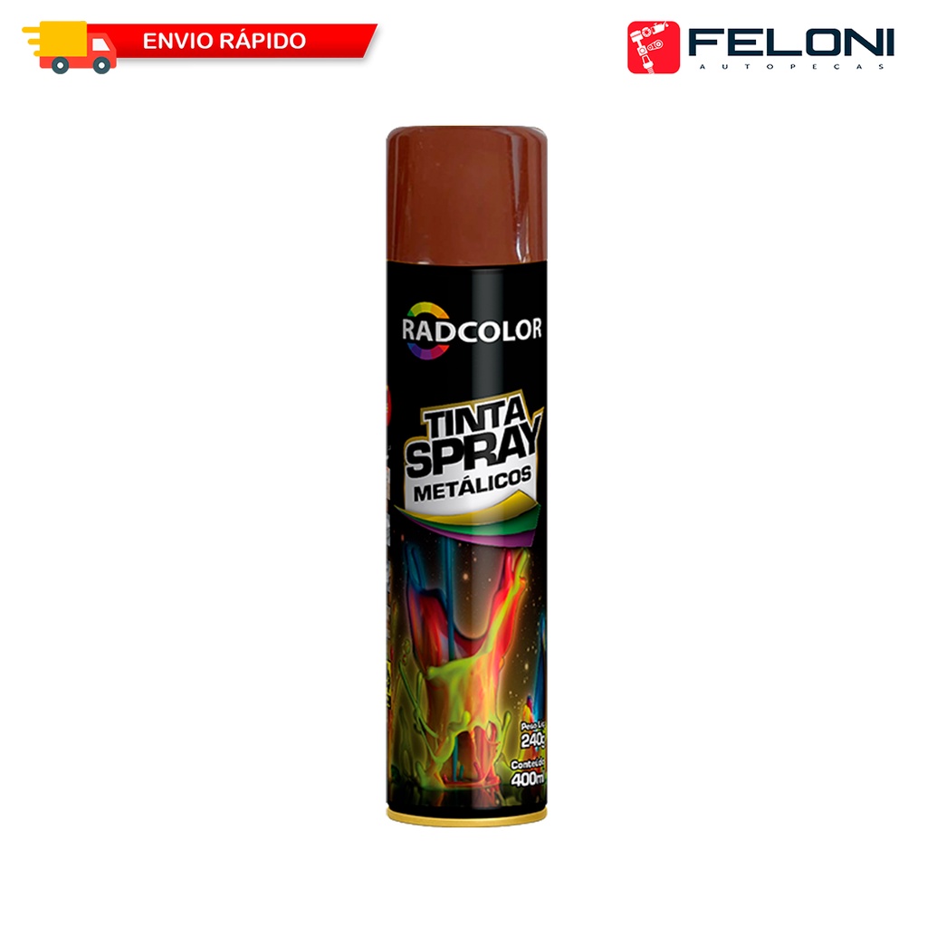 Tinta Rose Gold para Artesanato Uso Geral Radcolor Spray 400ml em Oferta na Shopee