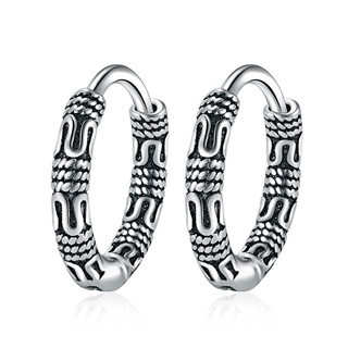 BONNY JEWELRY helix orelha trio feminino argola feminina joias piercing infantil tragus 925 brincos pratas prata original pura retrô rodada brinco de legítima berloque E350