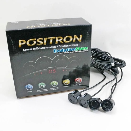 Sensor Estacionamento Ré Pósitron Preto