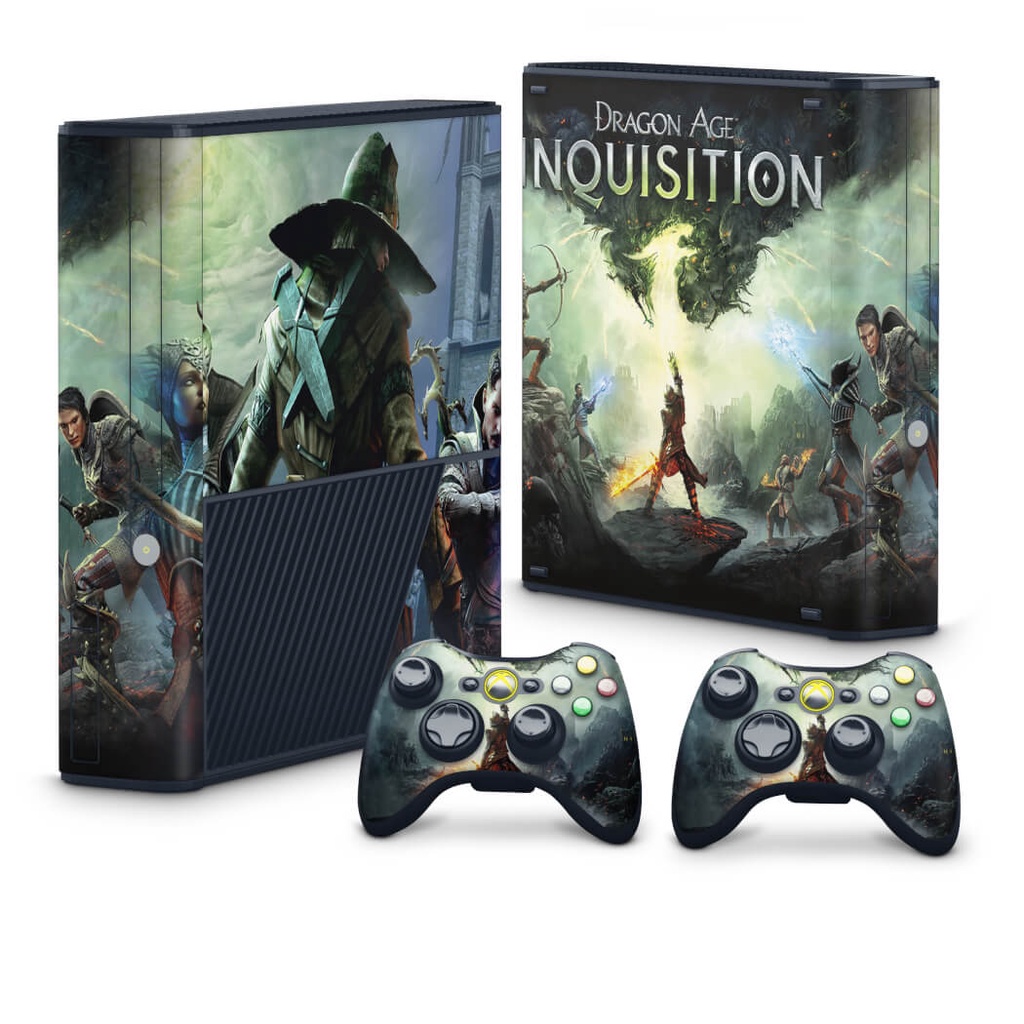 Skin Adesivo Xbox 360 Super Slim - Dragon Age: Inquisition