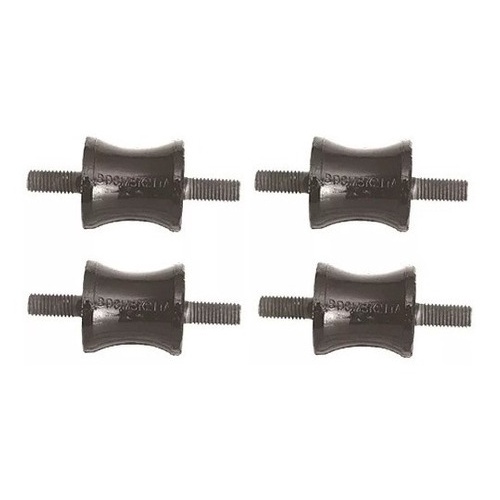 Kit Coxim Borracha Escapamento  Pampa Com 4 (grande)