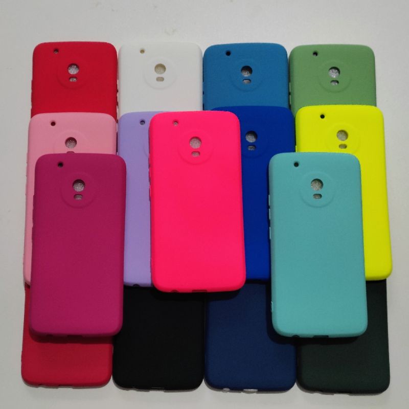 Capinha Para Motorola Moto G5 Plus /G5Splus Silicone Aveludada