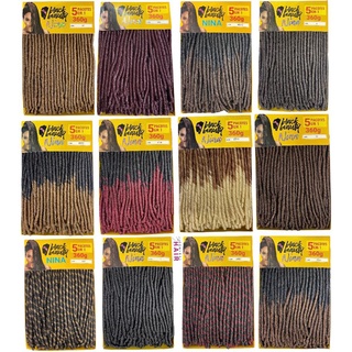 Cabelo Sintético Nina Cacheado Pacotão 5 em 1- Black Beauty