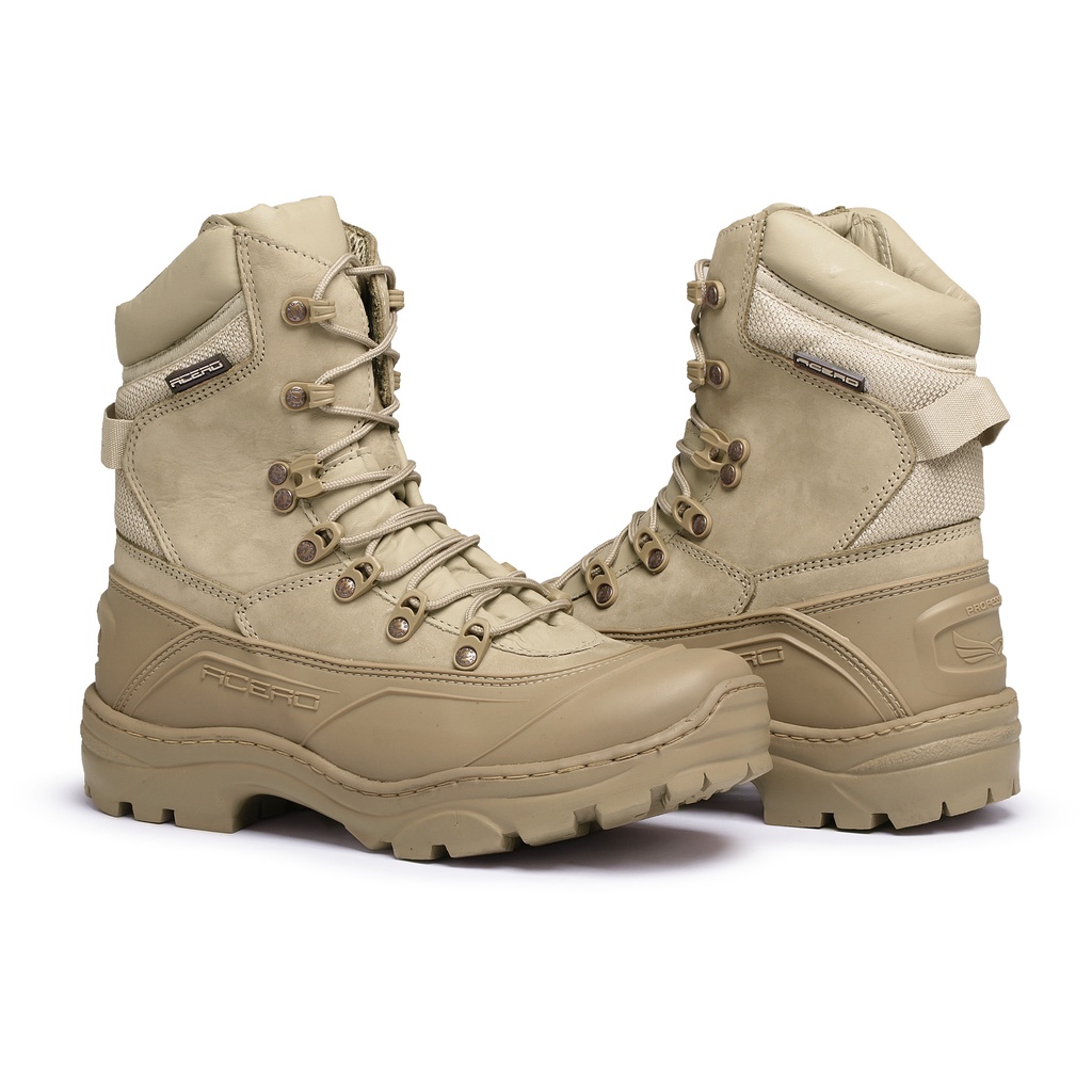 Bota Militar Acero Coturno Padrão Policia Tático Tiger Pró Desert Palmilha Gel