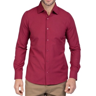 Camisa Camiseta Masculina Manga Longa Slim Fit Luxo Pronta Entrega Varias cores em Oferta na Shopee