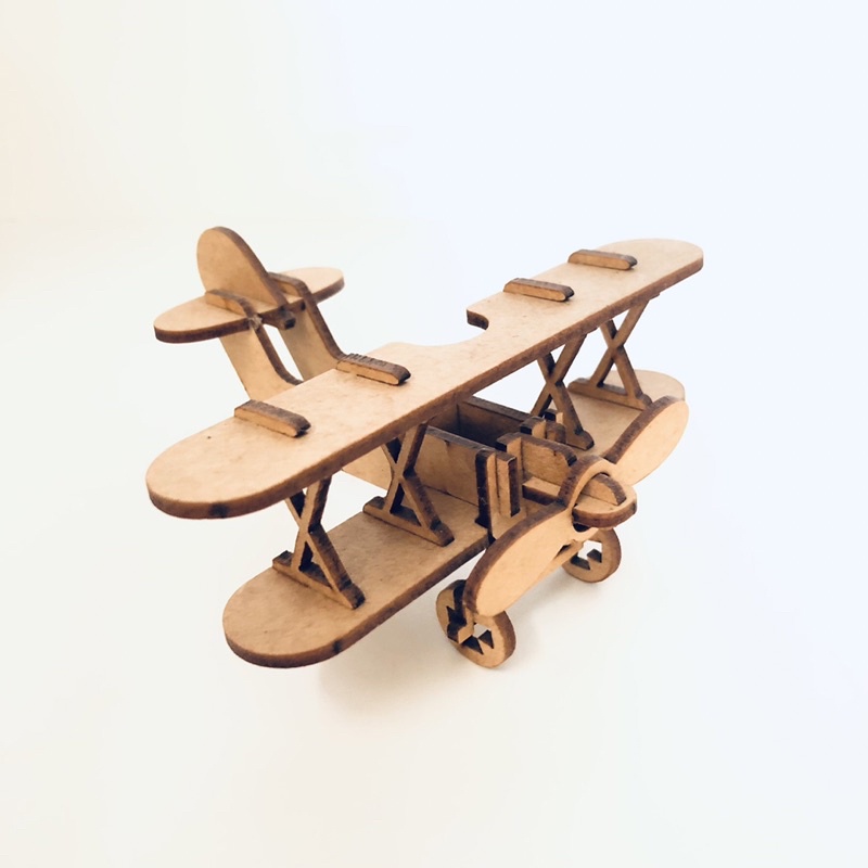 Avião 12cm Decoração Mdf