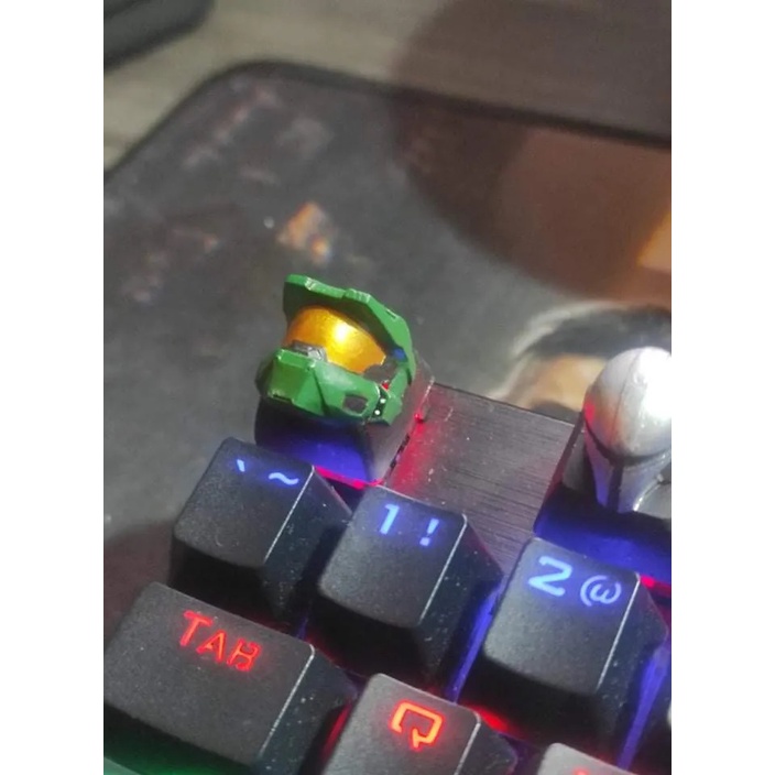 keycap teclado mecanico ou membrana Halo infinite