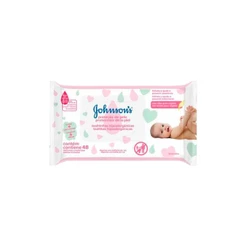 Lenços Umedecidos Johnson's Baby Extra Cuidado com 96 unidades