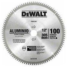Serra Circular Alumínio 12' C/ 100 Dentes De Widea Dewalt