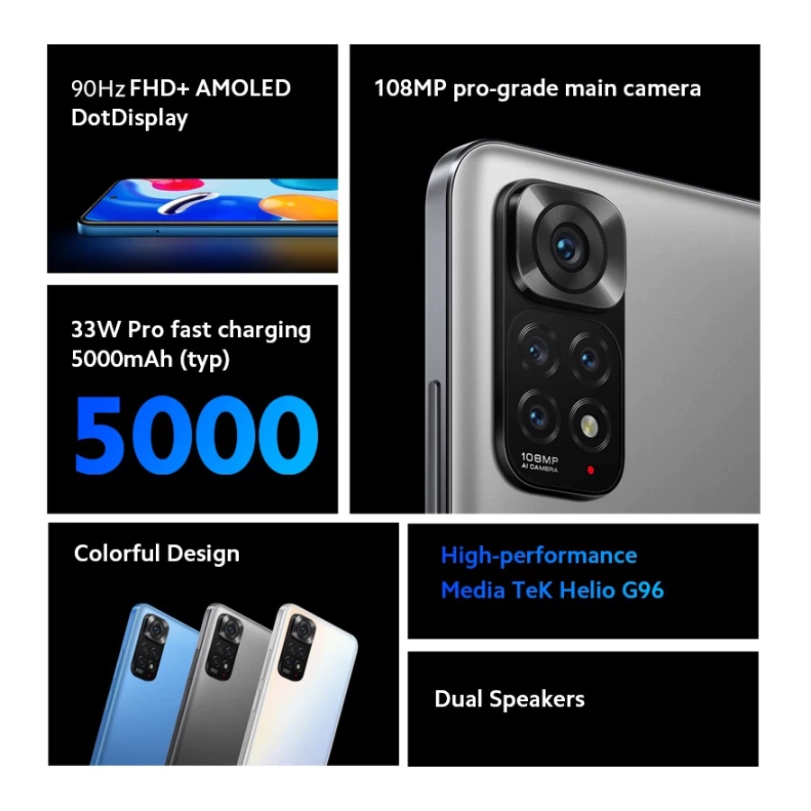 Xiaomi Redmi Note 11S Lacrado Versão Global