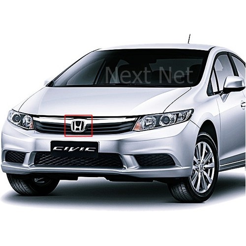 Simbolo Emblema Da Grade Parachoque Dianteiro Civic 2014 ´;