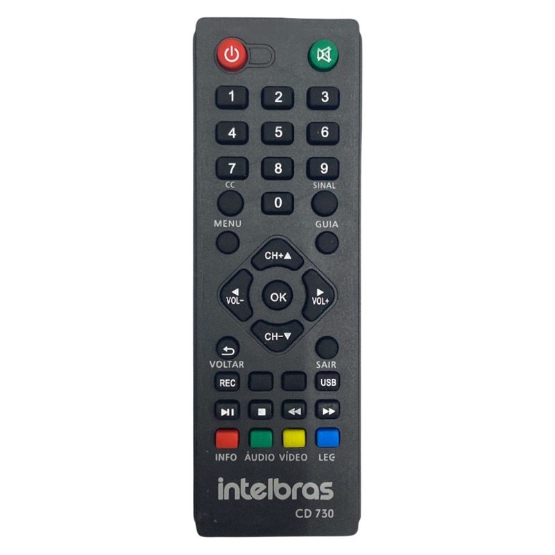 Controle Remoto para Conversor Digital Intelbras CD 730 - 9106 em Oferta na Shopee