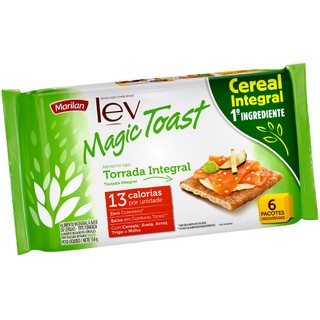2 unidades Torrada Marilan Magic Toast Integral 150g