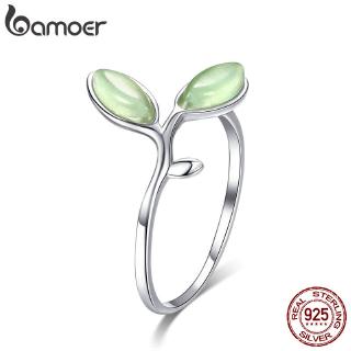 BAMOER 925 Silver Fashion Rings Hope SCR453