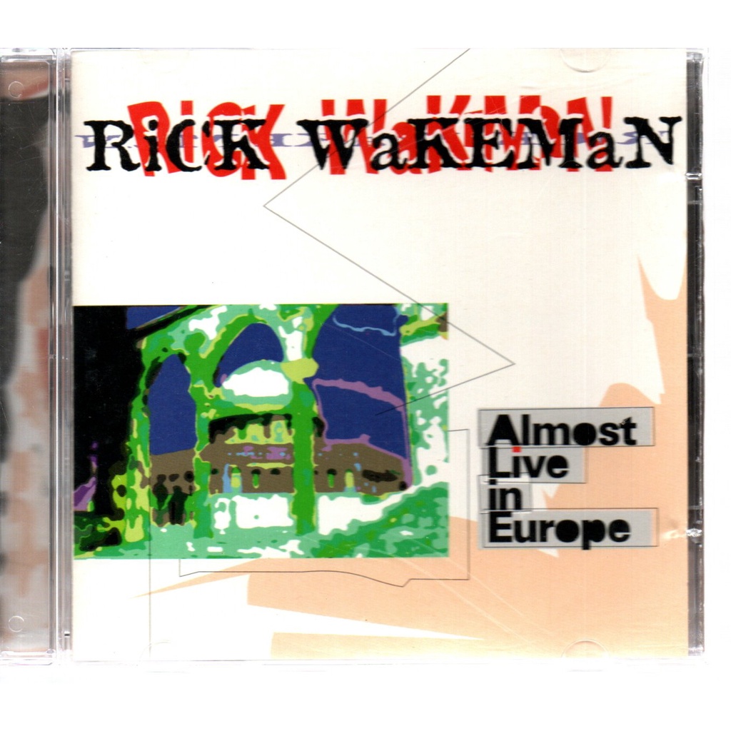 CD RICK WAKEMAN YES - ALMOST LIVE IN EUROPE ( USA ) GRIFFIN 1995