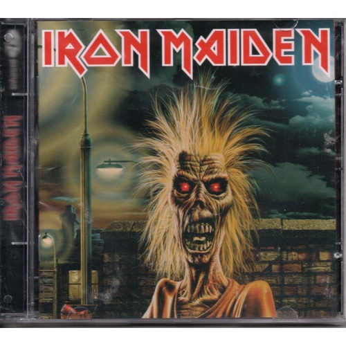 Cd Iron Maiden - Iron Maiden 1⁰ álbum capa de acrílico