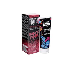 Tonalizante rosa hard colors insane pink Keraton 100g | Shopee Brasil