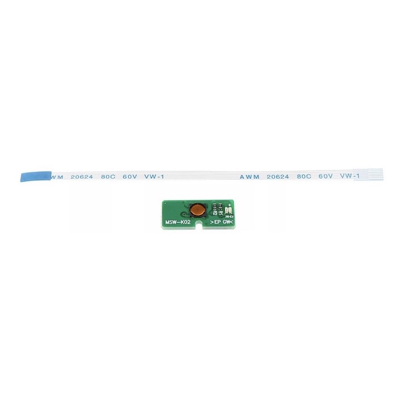 Placa Liga Desliga Power Reset Msw-k02 Ps3 4000 Super Slim + Cabo flat do Reset
