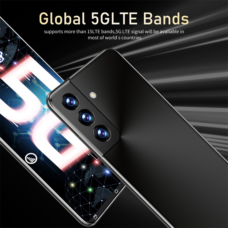 Celular S21 Smartphone 5.3 Polegadas 4GB + 64GB Android Telefone Celulares