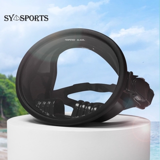 Oval Mergulho Anti Vazamento Rosto Cheio Snoopy Conjunto 180 Vista Panorâmica Profissional Clássico Redondo Equipamento 