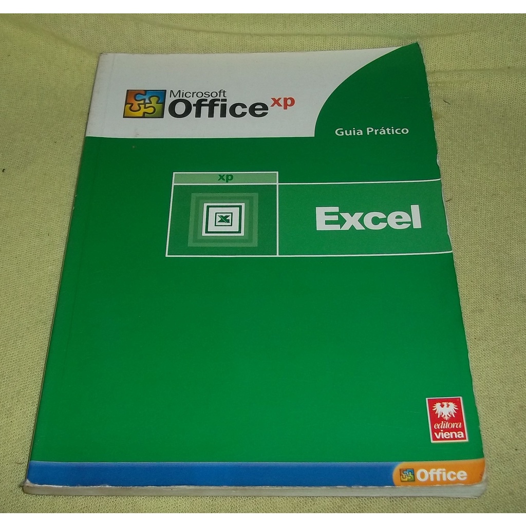 Livro Guia Prático Excel - Microsoft Office XP - Editora  Viena
