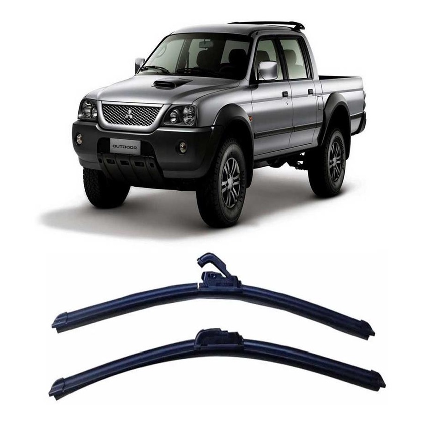 Par Palhetas Limpador Parabrisa L200 Sport Outdoor Savana