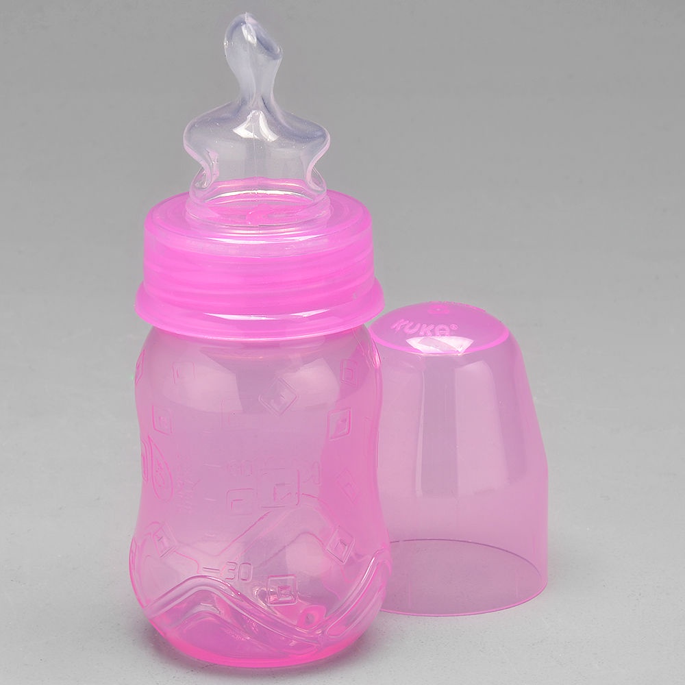 Mamadeira Aquarela Bico Orto. Nº1 70ml - Kuka — imagem 2 de 2