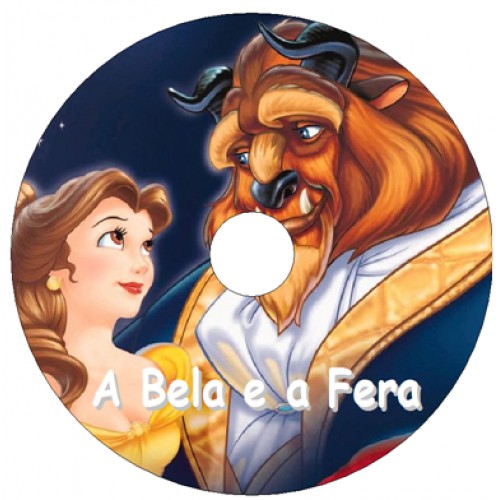 4 DVDs Bela e a Fera