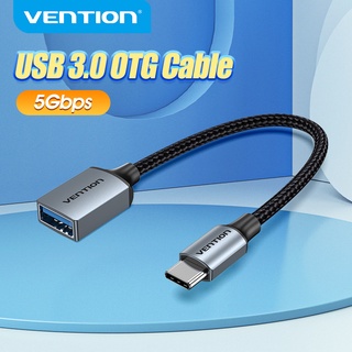 Venção Usb 3.0 Cabo 5 5gbps 22 + 30awg 2a Para Laptop @ - @ Tipo C Celular Usb 3.0 C Macho Para Um Adaptador De Cabo Otg Feminino