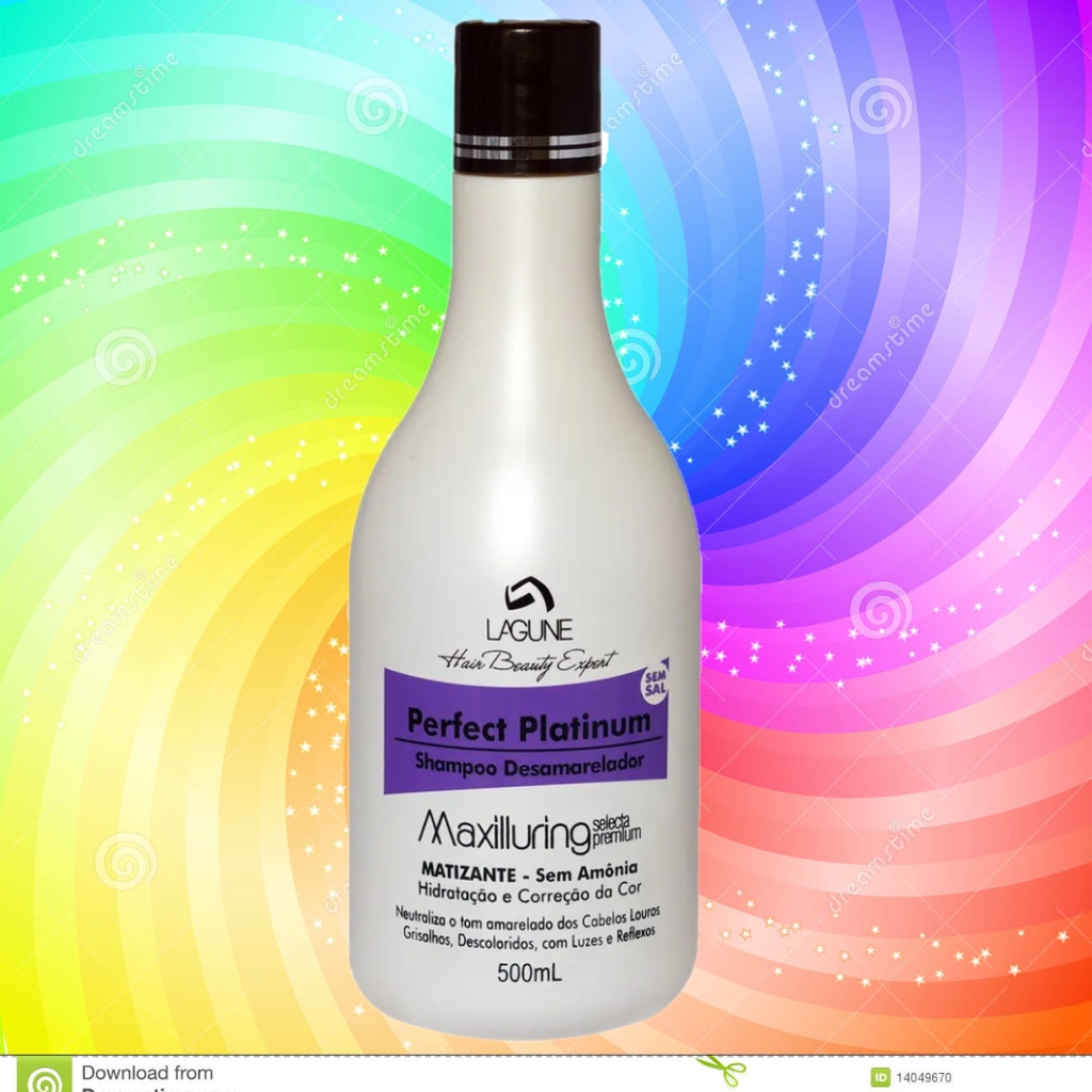 Shampoo Desamarelador Roxo Matizante Maxilluring 500ml | Shopee Brasil