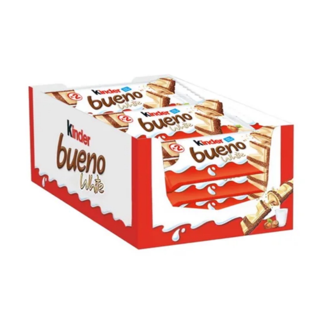 Chocolate Kinder Bueno White 39g Caixa C/15 Unidades Shopee Brasil