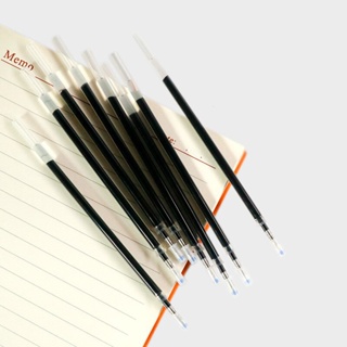 50 Pçs / Lote Caneta Recarga Escritório Assinatura Varas Para Alças 0.5 Milímetros Recarga De Tinta Preta Material De Escritório E Escola Nova em Oferta na Shopee