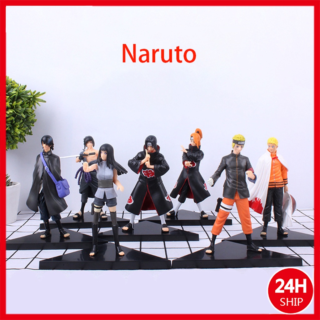 Naruto Colection Miniaturas De Coleção Minifigure De Ação Bonecos Kakashi  Hinata Gaara Itachi Sasuke Sakura Jyraia 