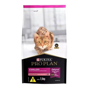 Ração Pro Plan Cat Sterilized Gatos Ad Castrados 7.5kg em Oferta na Shopee