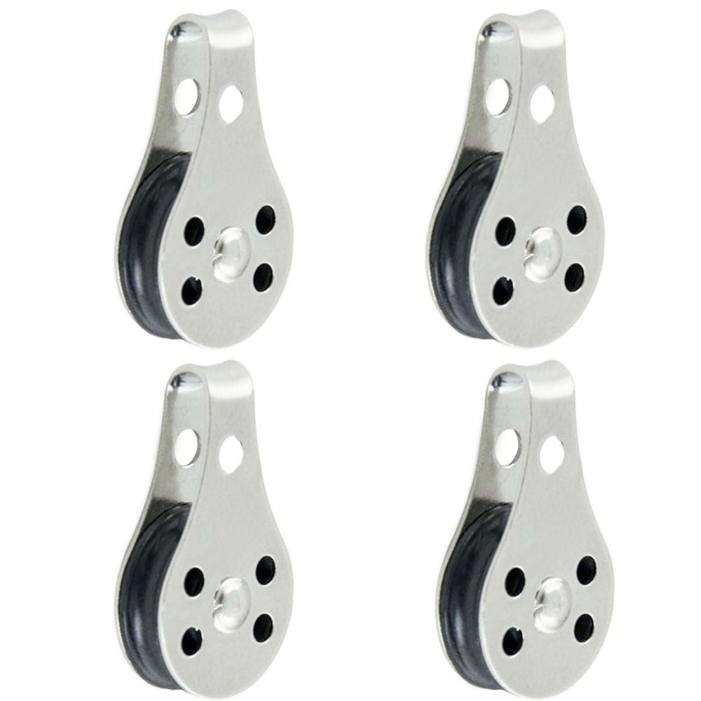 Kit 4 Moitão 46 Com Alta E Roldana De Nylon 6MM