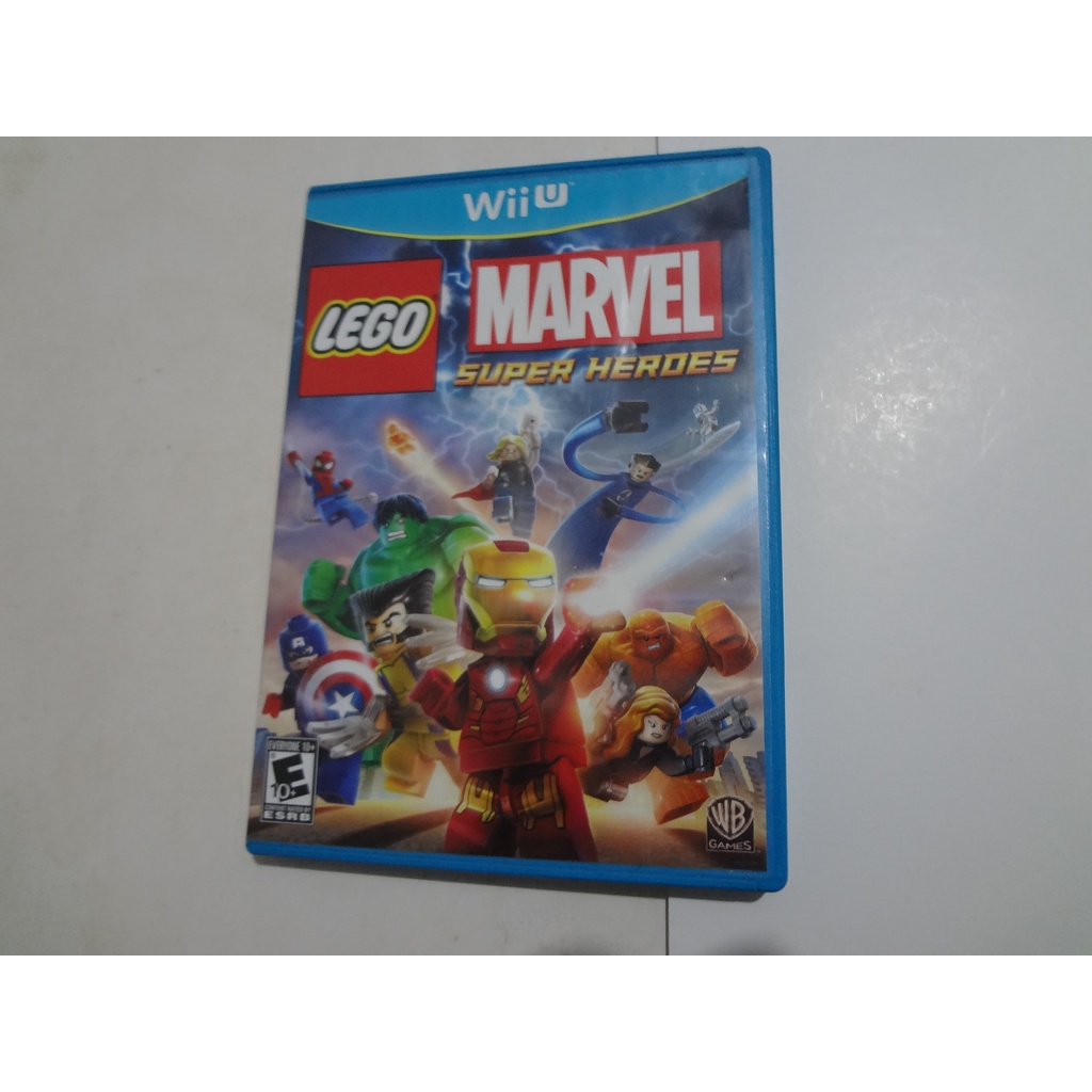 Lego Marvel Super Heroes Nintendo Wii U Orig #2280