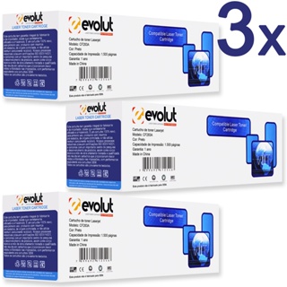 Kit 3 Cartucho Toner 83A CF283A 283A Compatíveis Evolut c/ NF p/ LaserJet Pro MFP M127fn M125a M126a M128fn M201 M225 em Oferta na Shopee