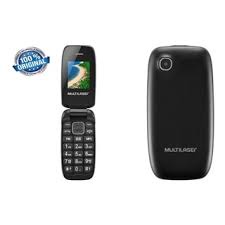 Celular Multilaser Flip Up Dual Chip, Câmera, MP3, Rádio FM, Bluetooth, Lanterna